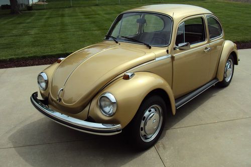 1974 volkswagen beetle super beetle autostick--- mint condition!
