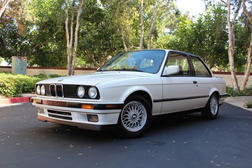 1991 bmw 318is e30 alpine white 3rd owner flawless