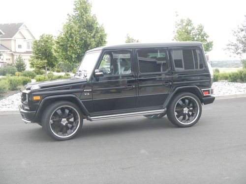 2004 mercedes-benz g55 amg 4matic with designo package