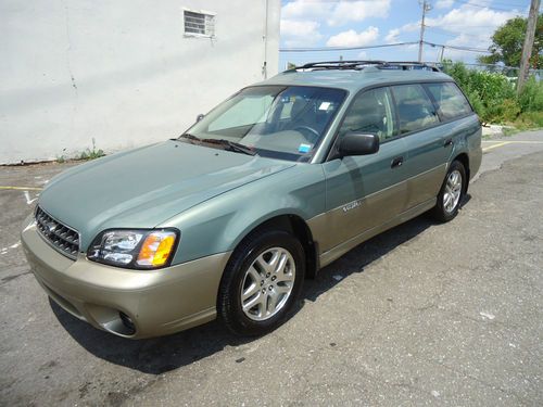 2004 subaru legacy outback all weather package 73k miles 2.5l awd 1-owner carfax