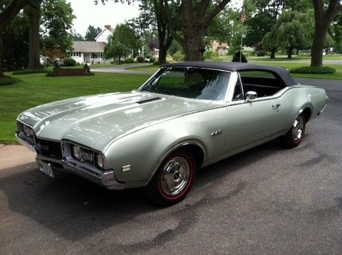 1968 oldsmobile 442 convertible, 400 hci/325 hp, in family more than 40 years