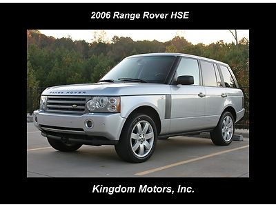 2006 range rover hse/ clean carfax/ dvd/ navigation 20" wheels