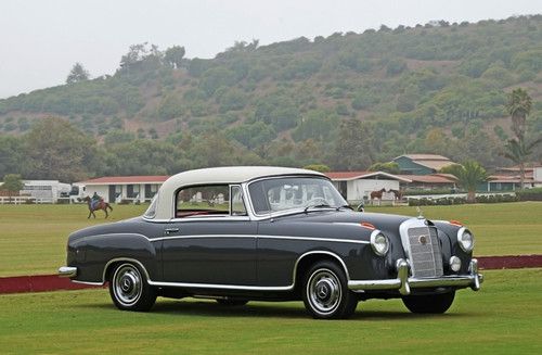 1961 mercedes 220se coupe - gorgeous, rare, restored, numbers matching example