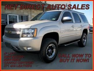 07 chevy 4wd lifted leather buckets quads 3rd row net direct auto sales texas