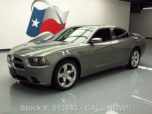 2011 dodge charger r/t hemi htd seats spoiler 20&#039;s 32k texas direct auto