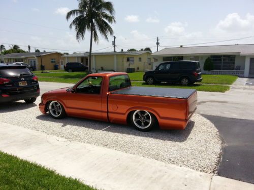 Bagged s10 sonoma fully shaved custom pick up