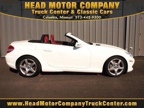 2005 mercedes slk 350 automatic coupe low miles white