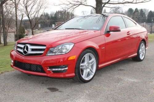 C250 coupe~1-owner~navigation~pano roof~9,165 actual miles~30pics~wholesale $$$