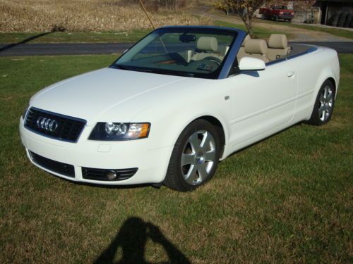 2006 audi a4 cabriolet convertible 1.8 turbo very nice