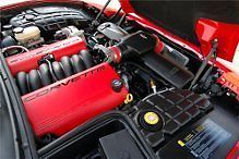 Corvette zo6 ls6 405 hp heads-up display