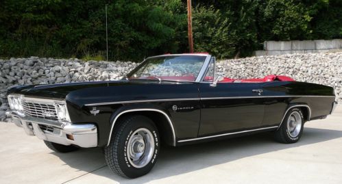 1966 chevrolet impala convertible ss 327 motor 66