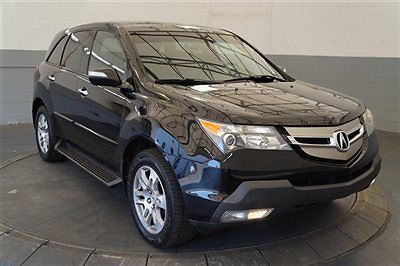 2007 acura mdx sh-awd-clean carfax-leather-roof-heated seats-low price