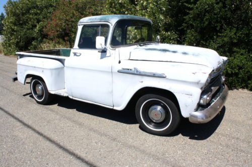 1958 chevrolet apache big window-pickup-original-shortbed-1955-1956-1957-1959