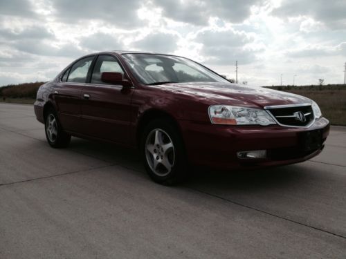 2003 acura 3.2tl great car! very clean!! low miles!! hail damaged.