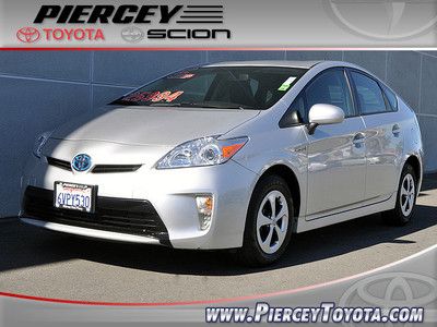 Toyota certified prius hybrid silver automatic fwd abs (4-wheel)
