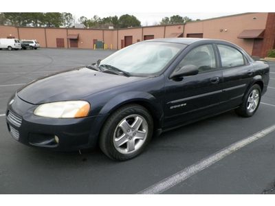 Dodge stratus es georgia owned rust free leather seats wood trim no reserve only