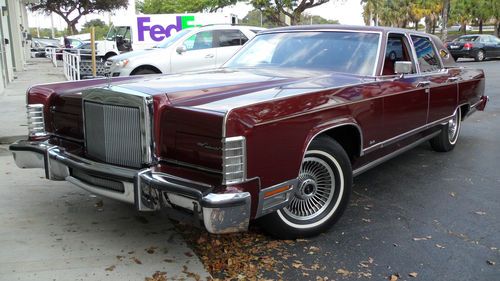1979 lincoln town car - showroom condition!!
