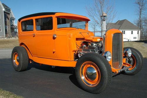 1930 ford tudor vicky just completeted street rod rat muscle collector show