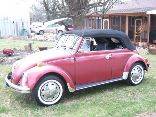 1970 volkswagen beetle convertible