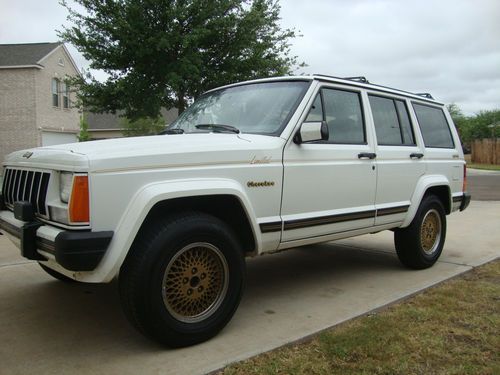1989 jeep cherokee limited 4x4 4.0 litre in line six engine