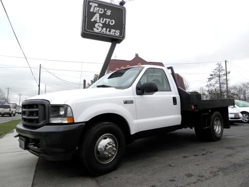 2004 ford f-350 dually flatbed  2wd  5.4l v8  good cheap truck