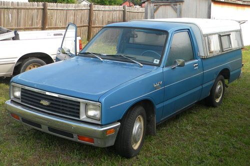 1981 chevrolet luv pickup truck diesel chevy isuzu pup