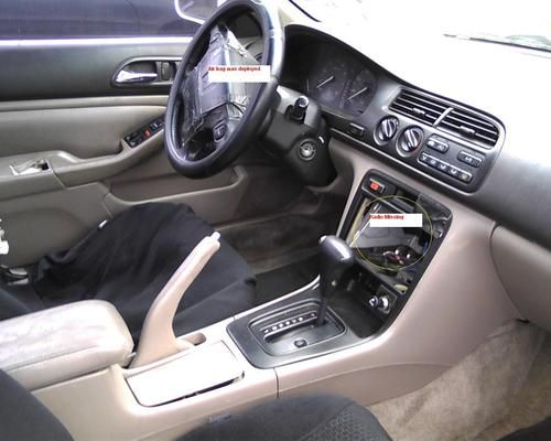 1996 honda accord ex-l 2 door coupe leather and sunroof