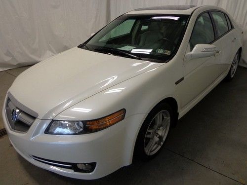 2007 acura tl fwd leather xm cd clean carfax sunroof we finance