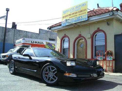 2002 chevrolet corvette z06, black on black, 2 owners, low miles
