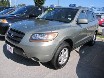 Hyundai sante fe awd 4x4 one owner new tires 4 cylinder clear title suv finance