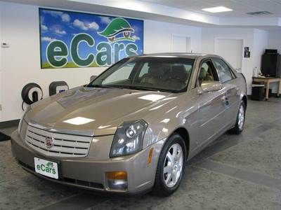 2007 cadillac cts 4-door automatic heated leather rwd 3.6l v6 alloy wheels