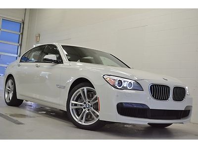 Great lease/buy! 13 bmw 750i executive msport navigation leather camera moonroof