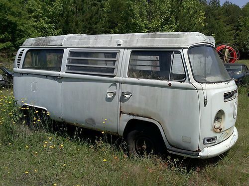 1970 vw bus needs work but has everything including childs cotts