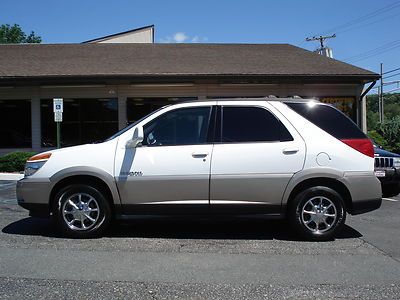 No reserve 2002 buick rendezvous cxl awd 3rd row roof heads up one owner nice!