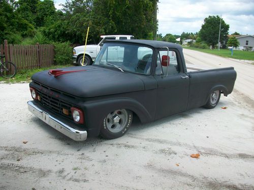 1962 ford truck unibody lowered rat hot rod project
