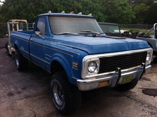 1969 chevy pick up longbed 4x4 project truck