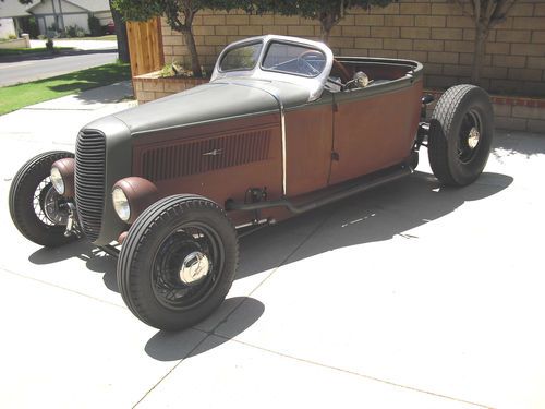1931 ford model a roadster lakester style custom modified hot rod rat rod