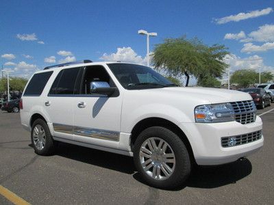 2012 white automatic v8 leather navigation sunroof 3rd row miles:35k