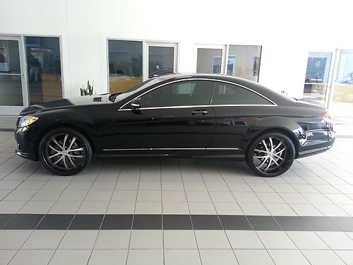 2008 mercedes-benz cl550 amg package with 22" benz mfg. deep lip rims!!
