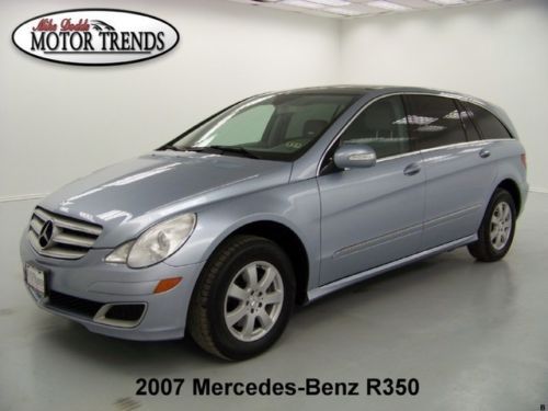 2007 mercedes benz r350 r-350 4matic awd pano roof htd seats hk sound 81k