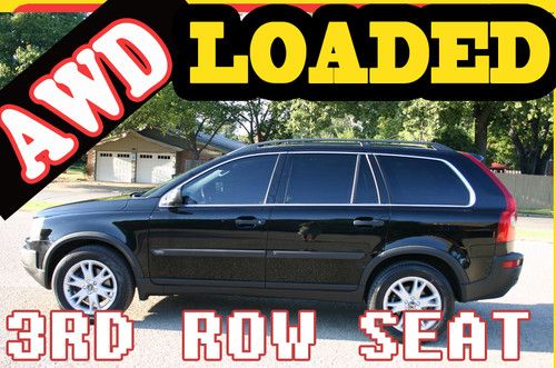 T6 awd auto trans 3rd row seat rear a/c v6 2.9l power roof loaded texas suv nice