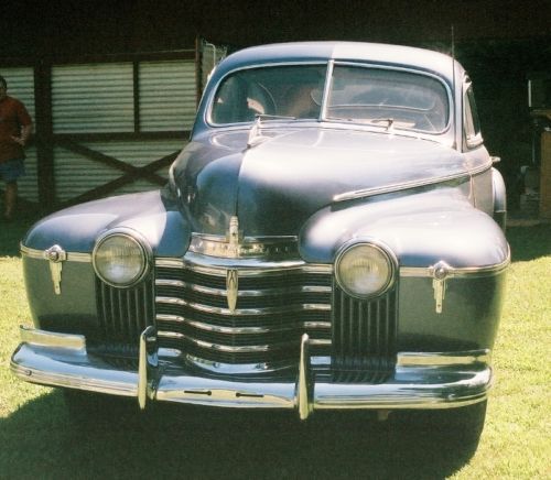 1941 oldsmobile 76 fastback deluxe coupe - original capri blue