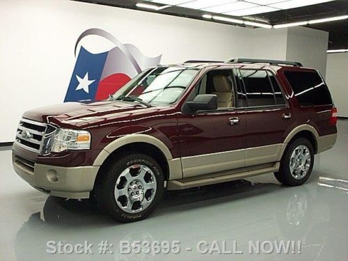 2010 ford expedition eddie bauer 8pass leather 20&#039;s 57k texas direct auto