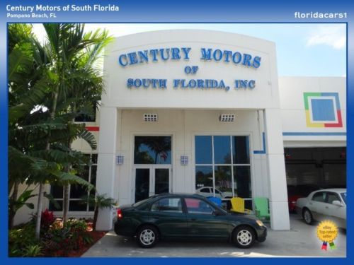 2001 honda civic dx 1.7l 4 cylinder auto certified warranty low mileage 1 owner