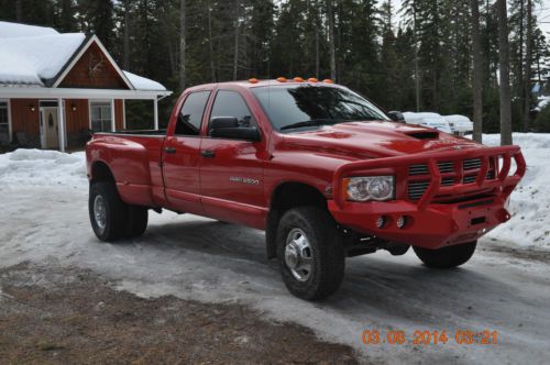 Ice road trucker ,dodge ram 3500, quad cab, turbo diesel, 4x4