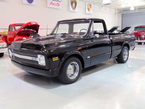 Nicely restored c10 muscle truck - built 454!