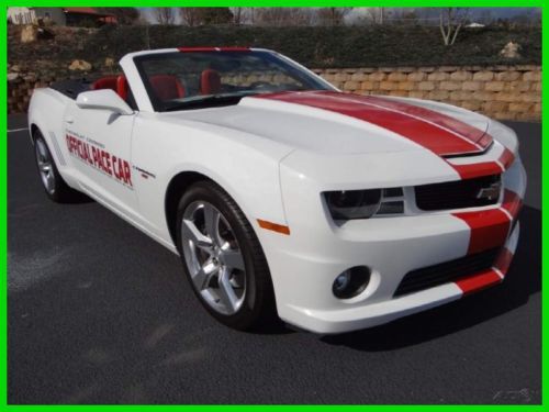 2011 chevrolet camaro 2ss convertible offical pace car with only 10,497 miles!!