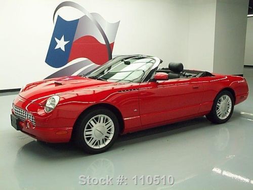 2003 ford thunderbird convertible3.9l v8 leather 56k mi texas direct auto