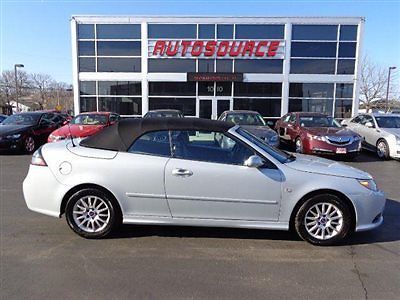 2008 saab 9-3 convertible one owner low miles manual transmission like new!!!!!!
