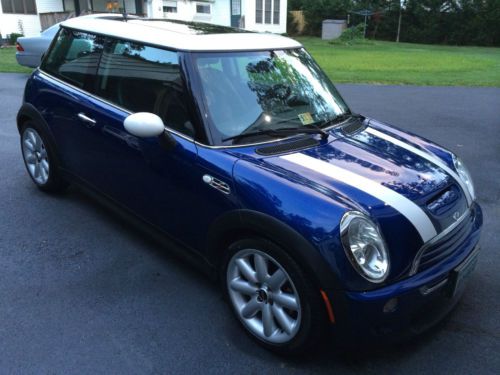 2003 mini cooper s supercharged, panoramic roof, sport pkg, 49k miles!